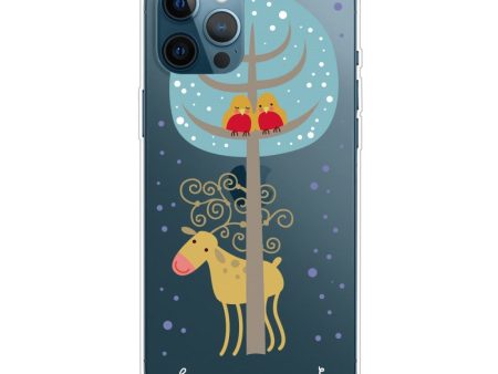 EIDERWOOD iPhone 16 Pro Max Fleksibelt Plast Julecover - Merry Christmas - Rensdyr Online Sale