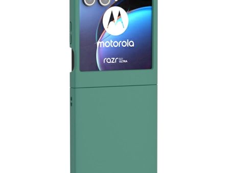 EIDERWOOD Motorola Razr 50 Slim Hård Plast Cover - Mørkegrøn Fashion