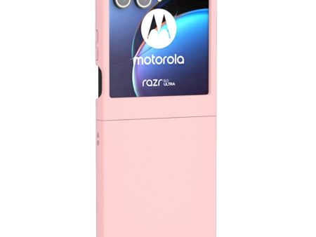 EIDERWOOD Motorola Razr 50 Slim Hård Plast Cover - Lyserød on Sale