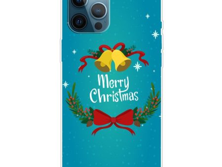 EIDERWOOD iPhone 16 Pro Fleksibelt Plast Julecover - Merry Christmas - Juleklokker Supply