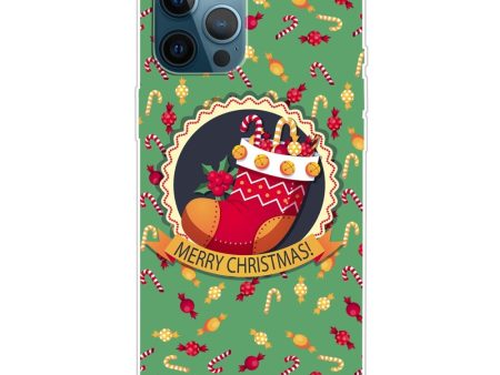 EIDERWOOD iPhone 16 Pro Fleksibelt Plast Julecover - Merry Christmas - Julesok Sale