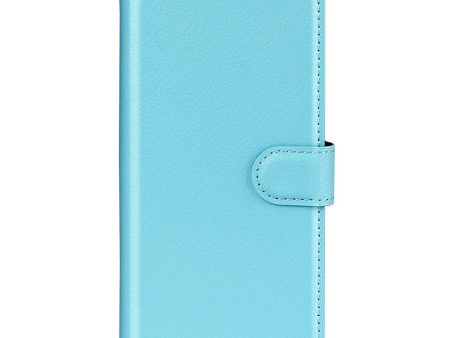 EIDERWOOD Samsung Galaxy A06 Litchi Læder Flip Cover m. Pung - Blå For Discount