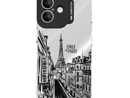 Case&Me - Emily in Paris iPhone 16 Cover - Eiffel Tower Online Sale