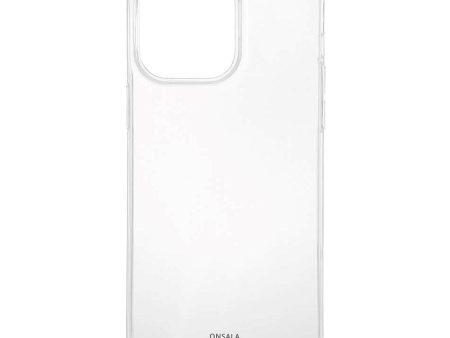 iPhone 14 Pro Max GEAR Onsala 100% Genanvendt Plastik Cover - Gennemsigtig Fashion