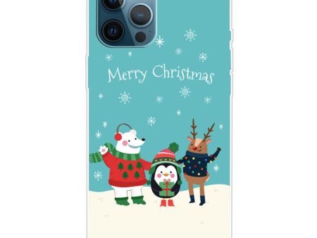 EIDERWOOD iPhone 16 Pro Max Fleksibelt Plast Julecover - Merry Christmas - Venner i Sneen Discount