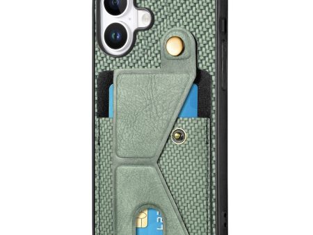 EIDERWOOD iPhone 16 K-Formet Hybrid Cover - Grøn For Sale