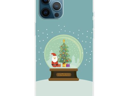 EIDERWOOD iPhone 16 Pro Max Fleksibelt Plast Julecover - Merry Christmas - Julemands Snekugle Supply