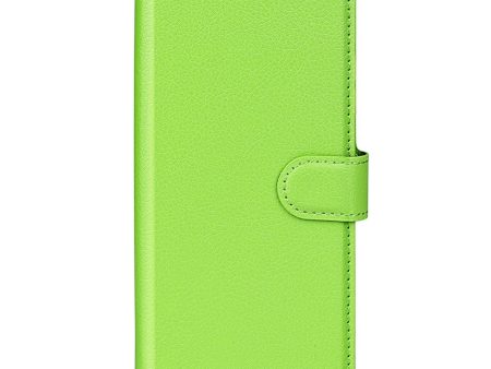 EIDERWOOD Samsung Galaxy A06 Litchi Læder Flip Cover m. Pung - Grøn Online Sale