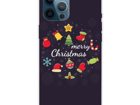 EIDERWOOD iPhone 16 Pro Fleksibelt Plast Julecover - Merry Christmas - Juledekorationer For Cheap