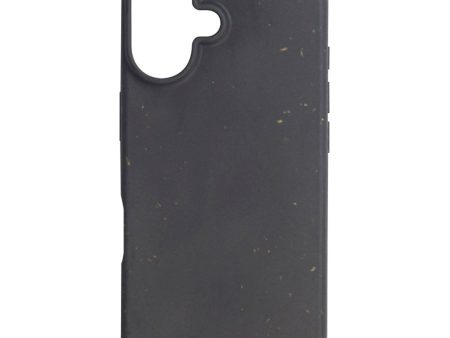 iPhone 16 GreyLime 100% Bionedbrydeligt Cover - Sort - Køb et Cover & Plant et træ For Cheap