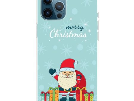 EIDERWOOD iPhone 16 Pro Max Fleksibelt Plast Julecover - Merry Christmas - Glad Julemand med Gaver Supply