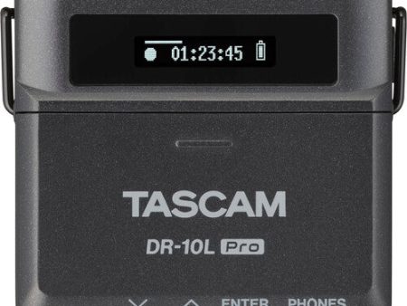 Tascam DR-10L Pro Field Recorder and Lavalier Microphone Supply