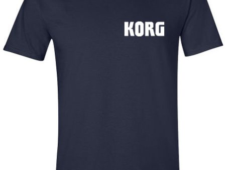 Korg KORGTSHIRT-SM T-Shirt - Medium (Navy) Online Hot Sale