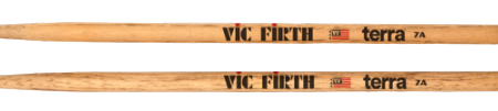 Vic Firth 7AT American Classic Terra Series Drumsticks - Wood Tip (7A) Online now