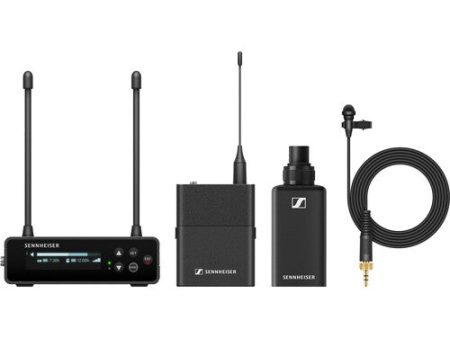 Sennheiser EW-DP ENG SET Camera-Mount Digital Wireless Combo Microphone System (R1-6: 520 to 576 MHz) For Discount