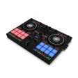 Reloop READY 2-Channel DJ Controller w  USB Audio Interface, 8 Performance Pads, and Serato DJ Lite Software Hot on Sale