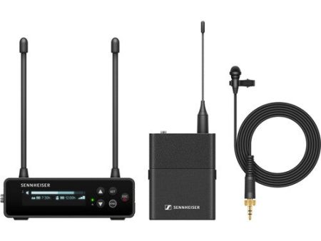 Sennheiser EW-DP ME 2 SET Camera-Mount Digital Wireless Omni Lavalier Mic System (Q1-6: 470 to 526 MHz) on Sale