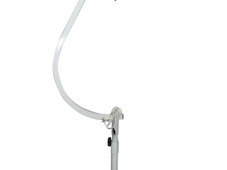 ProX Mirror Ball Hook With 1 RPM Motor (White) - 20in Fashion