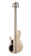 Cort A5-BEYOND-CASE-OPBN 5-String Multi-Scale Bass (Open Pore Bubinga Natural) Hot on Sale