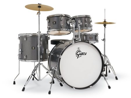 Gretsch Drums RGE625 Renegade 5-Piece Drum Set (Grey Sparkle) Online