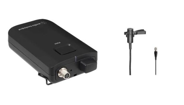 Audio-Technica ESW-T4101 831CH ESW Bodypack Transmitter w AT831CH Lavalier Microphone Hot on Sale