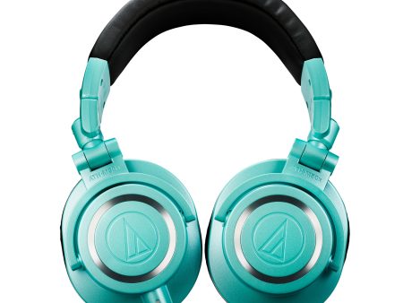 Audio-Technica ATH-M50XIB Closed-Back Studio Headphones (Ice Blue) Fashion