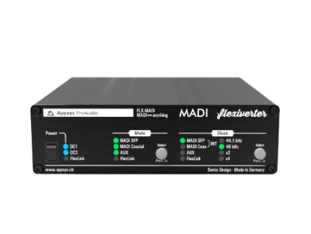 Appsys ProAudio FLX-MADI Flexiverter MADI 128x128 Channel Format Converter for MADI Optical and Coaxial For Cheap