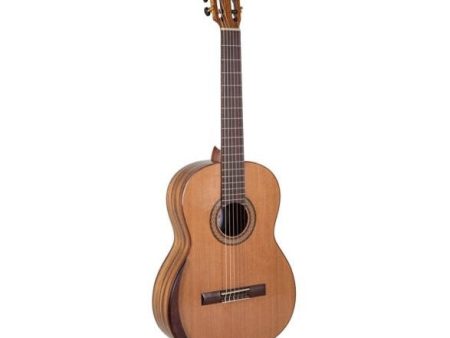 Manuel Rodriguez ACADEMIA 4 4 Cedar + Zebrano Acoustic Guitar (Natural) For Discount