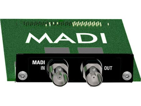 Appsys ProAudio AUX-MADICOAX 64x64 Channel Coaxial MADI Card for Flexiverter Converters Online Hot Sale