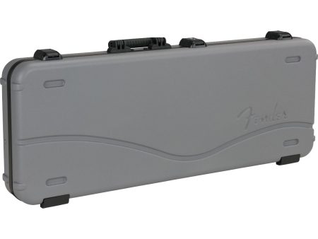 Fender Deluxe Molded Strat Tele Case - Silver Blue Hot on Sale