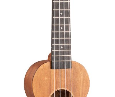 Mahalo MS1TBR Slimline Series Soprano Ukulele (Transparent Brown) For Cheap