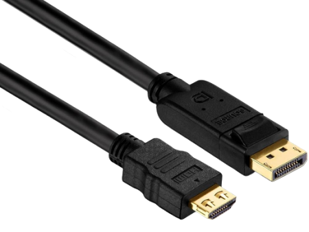 PureLink PI5100-030 PureInstall DisplayPort to HDMI Cable w TotalWire Technology & Secure Lock - 3m For Sale