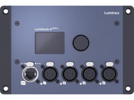 Luminex LU0100086 LumiNode 4 WALL Ethernet-DMX Converter Supply