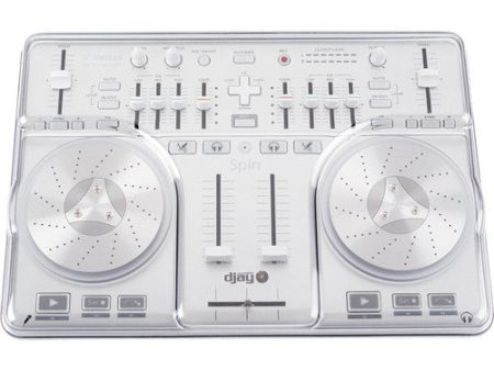 Deck Saver DS-PC-SPIN Vestax Spin and Typhoon Smoked Clear Cover Online Sale