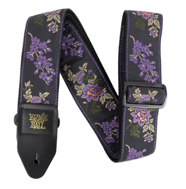 Ernie Ball 5364EB Jacquard Guitar Strap (Lavender Blossom) Sale