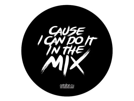 Ortofon DJ SM-20  CAUSE I CAN DO IT IN THE MIX  Slipmats - 2 Pack Online now