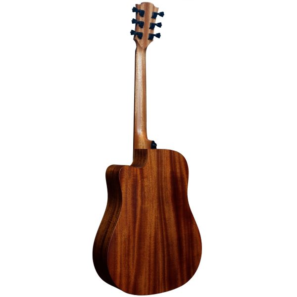 Lag Guitars THV10DCE-LB Tramontane HyVibe 10 Cutaway Acoustic Electric Guitar With Bluetooth (Natural Satin) Online