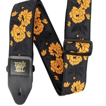 Ernie Ball 5358EB Jacquard Guitar Strap (Tangerine Rose) Online now