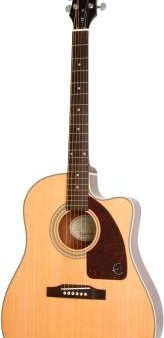 Epiphone J-15EC Series Acoustic Electric Guitar (Natural) For Discount