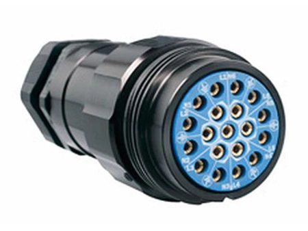 Digiflex P19-ML 19 Pin Male Connector Inline Type For Sale