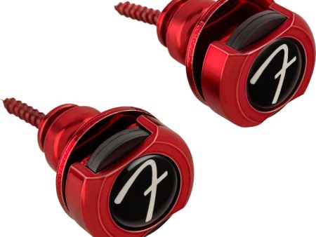 Fender INFINITY Strap Locks - Red For Cheap