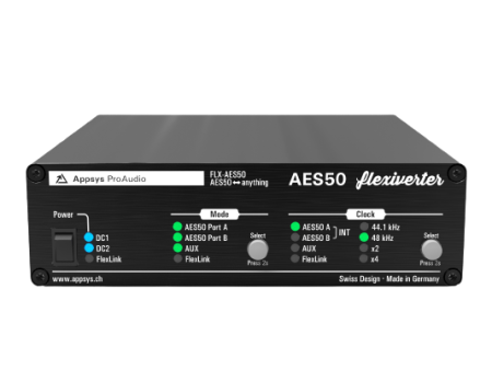 Appsys ProAudio FLX-AES50 Flexiverter AES50 96x96 Channel Format Converter for AES50 on Sale