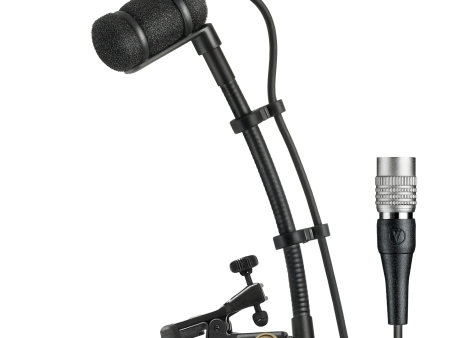 Audio-Technica ATM350UcW Cardioid Condenser Clip-on Instrument Microphone for use w  cW-Style Body-pack Wireless Transmitters Cheap