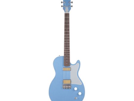 Harmony JUPITER THINLINE Semi Hollow-Body Electric Guitar (Sky Blue) Cheap