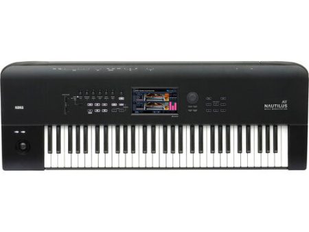 Korg NAUTILUS61AT 61-Key Music Workstation With Aftertouch Supply