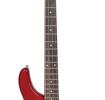 Tagima MILLENIUM 4 EQ Electric Bass - 4 Strings (Metallic Red) Cheap