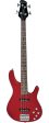 Tagima MILLENIUM 4 EQ Electric Bass - 4 Strings (Metallic Red) Cheap