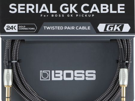 Boss BGK-15 Serial GK TRS to TRS Digital Cable - 15  Online