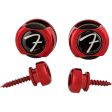 Fender INFINITY Strap Locks - Red For Cheap