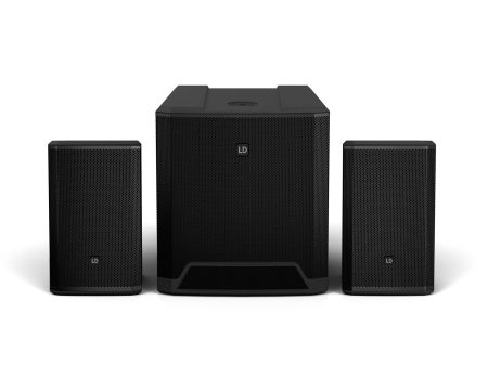 LD Systems DAVE 15 G4X Compact 2.1 Powered PA System - 1000W Discount